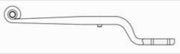 ROR Leaf Spring OE 21214066 technical drawing