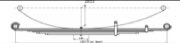 TOYOTA Leaf Spring OE TOYOTA001 technical drawing