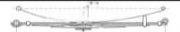 NISSAN Leaf Spring OE NISSAN6008 technical drawing