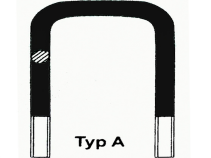 IVECO U-Bolt OE .03419513 technical drawing