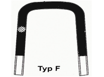 SCANIA U-Bolt OE 247844 technical drawing