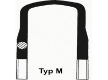 IVECO U-Bolt OE 2536986 technical drawing