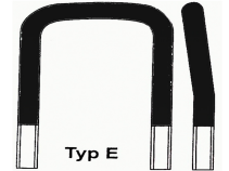 SCANIA U-Bolt OE 289739 technical drawing