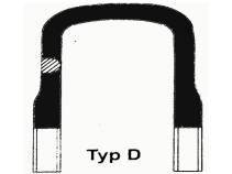 MAN U-Bolt OE 81413120220 technical drawing