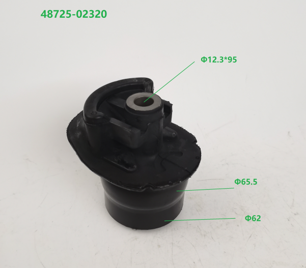 TOYOTA Bushing OE 48725-02320
48725-12570 technical drawing