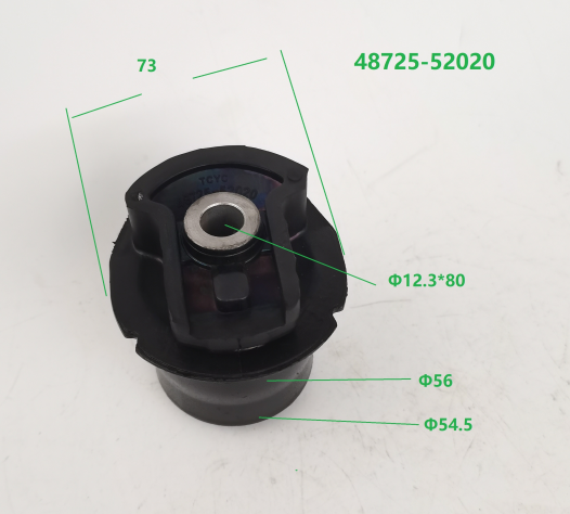 TOYOTA Bushing OE 48725-52020
48725-52021 technical drawing